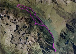 Ortofoto de la ruta